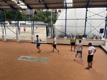 Otvoritev prenovljenega balinišča v Jami Otvoritev prenovljenega balinišča v Jami