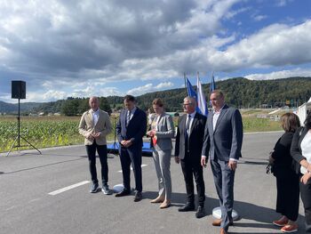 Slavnostno odprli avtocestni priključek Dragomer Slavnostno odprli avtocestni priključek Dragomer