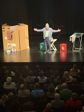 Klošar Jožek v monokomediji na povabilo Županovega sklada Klošar Jožek v monokomediji na povabilo Županovega sklada