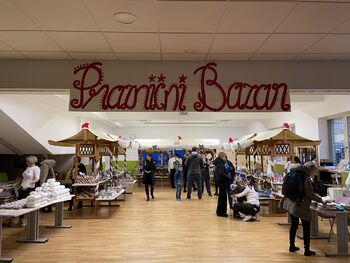 Vrtci Brezovica v občino prinesli Zimsko pravljico