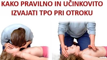 Najpogostejši ukrepi prve pomoči pri otrocih in dojenčkih