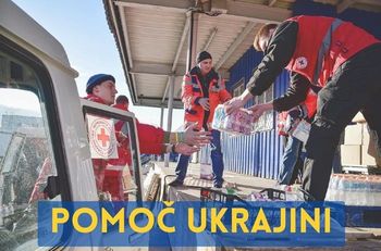 Zbirno mesto za humanitarno materialno pomoč za begunce iz in prebivalce v Ukrajini