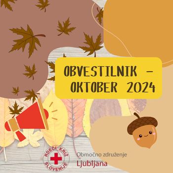 OBVESTILNIK RDEČEGA KRIŽA LJUBLJANA - NOVEMBER 2024