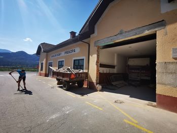 Gradbena dela v gasilskem domu v Prekopi