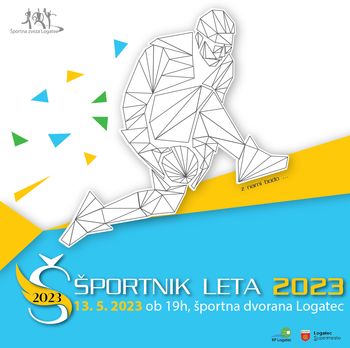 Športnik Logatca bo znan v soboto - 13. maja 2023
