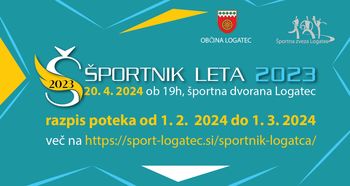 Razpis za naziv Športnik Logatca za leto 2023