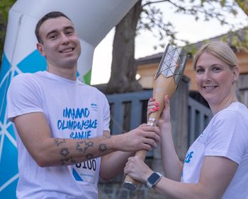 Slovenska bakla s sprejemom udeležencev Olimpijskih iger v Logatcu