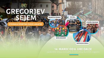 Aktivnosti Športne zveze Logatec na Gregorjevem sejmu v Logatcu