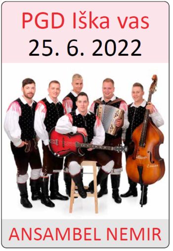 Gasilska veselica PGD Iška vas