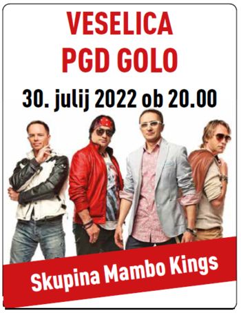 Gasilska veselica PGD Golo