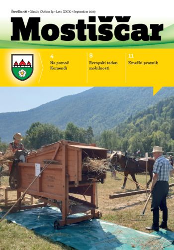 Izšel septembrski Mostiščar