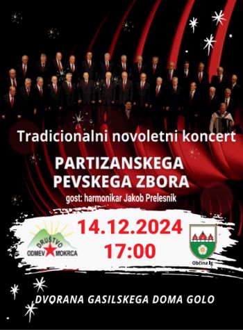 Koncert Partizanskega pevskega zbora