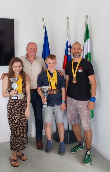 Župan sprejel uspešne parakarateiste