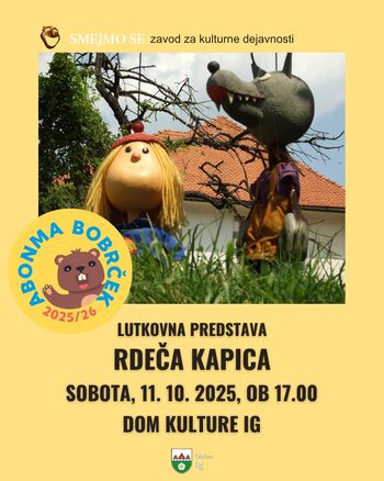 Lutkovna predstava Rdeča kapica