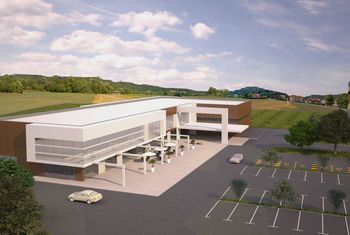 Na mizi idejni projekt za center Emila Adamiča Na mizi idejni projekt za center Emila Adamiča