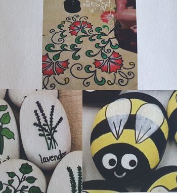 Izdelava označevalcev medovitih zelišč in trajnic