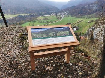 Nove informacijske table na razglediščih nad Bohinjsko Belo