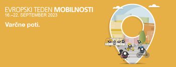 Evropski teden mobilnosti 2023: »Pospravimo ulice«!
