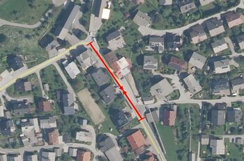 Zapora ceste v Zasipu