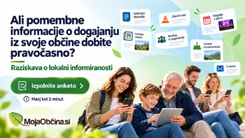 Ali pomembne informacije o dogajanju v naši občini dobite pravočasno? Ali pomembne informacije o dogajanju v naši občini dobite pravočasno?