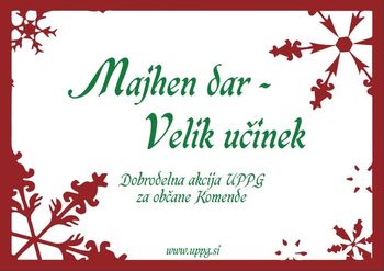 MAJHEN DAR - VELIK UČINEK