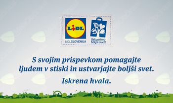 LIDL Slovenija - za boljši svet