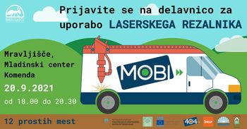 MOBI delavnica za uporabo laserskega rezalnika