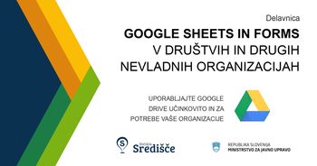 ODPOVEDANO: Google Sheets in Forms za društva in druge nevladne organizacije