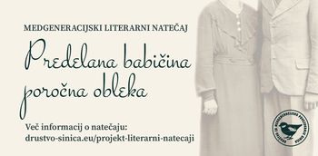 Predelana babičina poročna obleka Predelana babičina poročna obleka