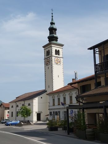 Parkiranje v Kobaridu