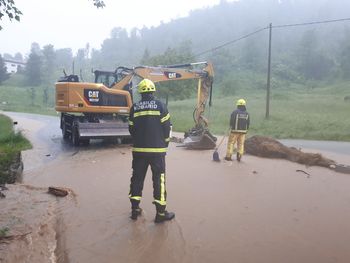 Deževje povzročilo nevšečnosti na Kobariškem