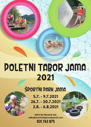 Poletni tabor v športnem parku Jama