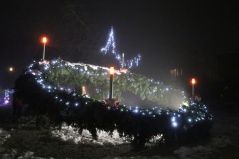 Največji adventni venček v Sloveniji