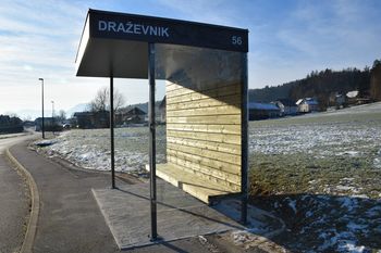 Nova avtobusna postaja v Draževniku