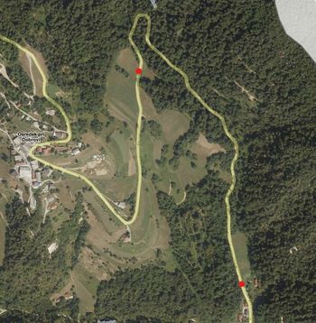 Pričela se je obnova ceste na Osredku