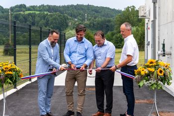 Z otvoritvijo sklenjen projekt gradnje nove čistilne naprave na Dobrovi