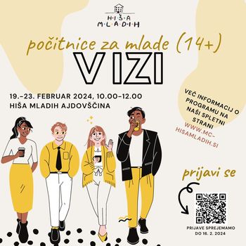 Zimske počitnice za mlade (14+): V izi