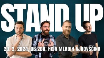 Stand-up komedija: Pozvek, Bohinc, Gorinšek in Borišek