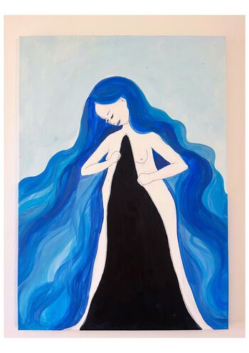 Otvoritev razstave: Ana Batistič — Modro obdobje