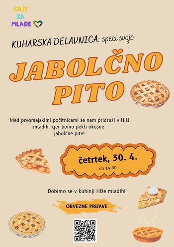 Kuharska delavnica: Speci svojo jabolčno pito