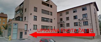 Obvestilo strankam Upravne enote Žalec