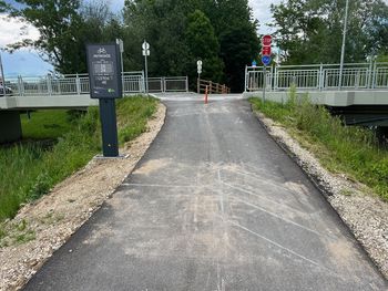 Števec kolesarjev pri mostu čez Savinjo v Kasazah