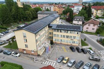 Otvoritev obnovljene  strehe  in naprave za proizvodnjo električne energije z izrabo sončne energije na objektu zdravstvenega doma Žalec