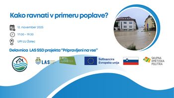 Kako ravnati v primeru poplave?