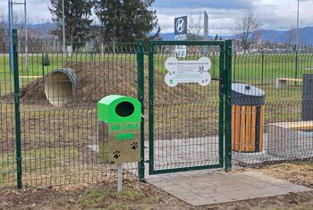 V Žalcu odprli park za pse