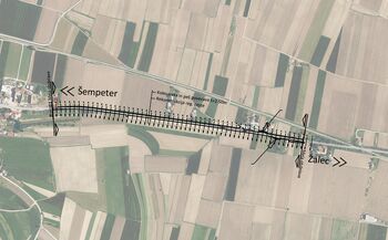 Direkcija RS za infrastrukturo pričela postopke odkupov zemljišč za ureditev ceste Šempeter-Žalec (peš in kolesarska povezava)