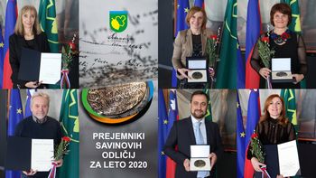 Podeljena Savinova odličja za leto 2020