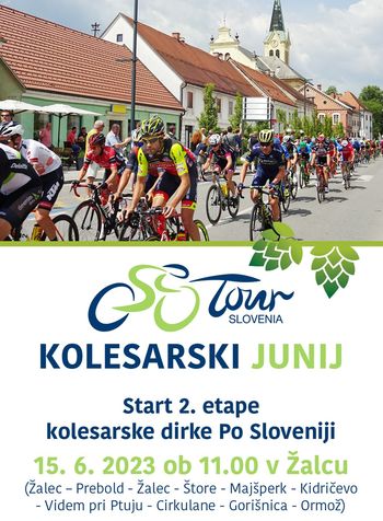 Kolesarska dirka po Sloveniji - start druge etape v Žalcu