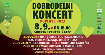 Dobrodelni koncert - poplave 2023