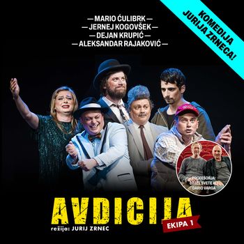 Avdicija z ekipo 1, komedija Špas teatra